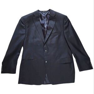 TailoRED Men's Union Made Blazer 46L REDA 1865 Super 130’s Luxury Italian Wool